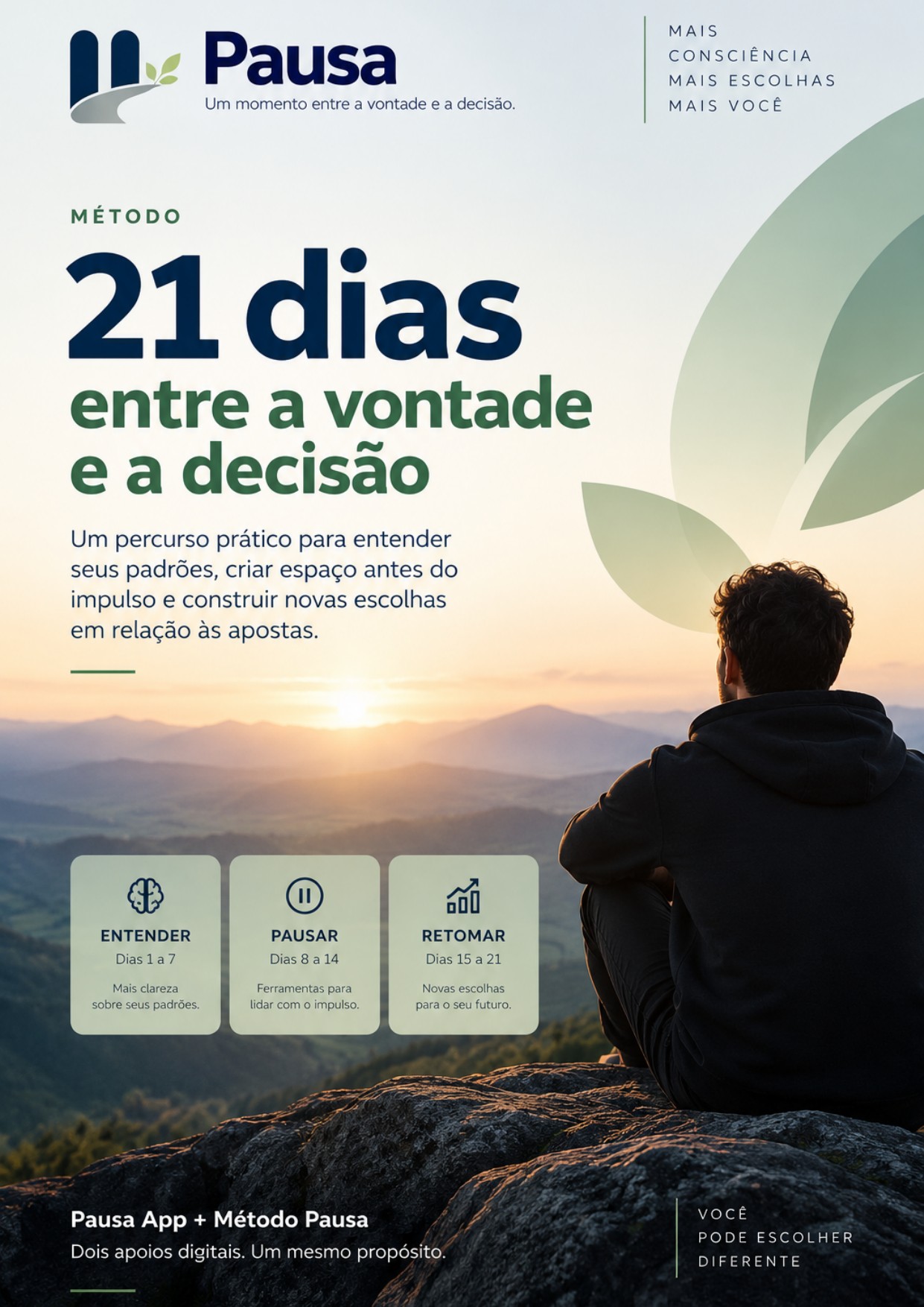 Método PAUSA — 21 dias